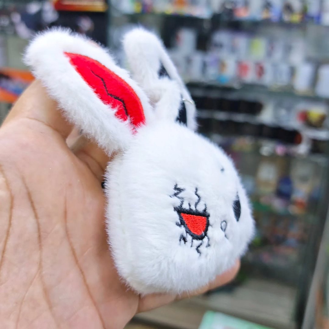 Rabbit Keychain - alternate view