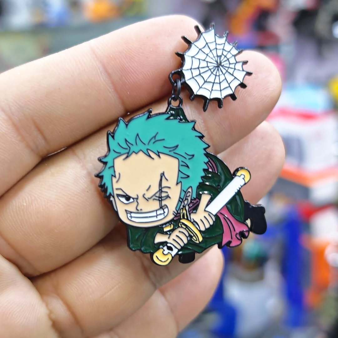 One Piece Zoro Pins - alternate view