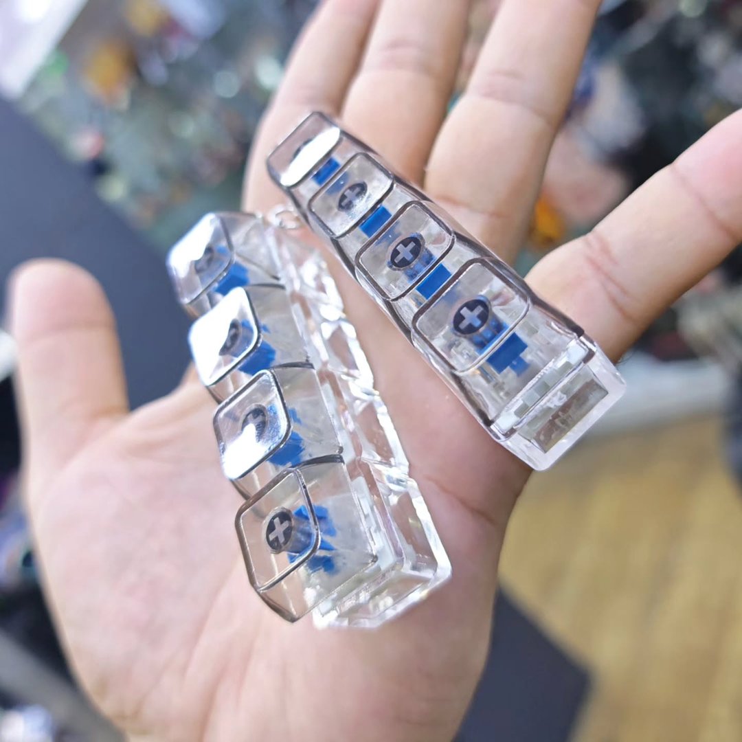 Anti Stress Keyboard Keychain - alternate view