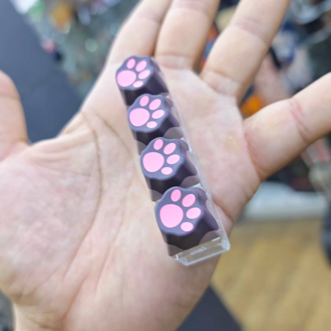 Anti Stress Keyboard Keychain - alternate view