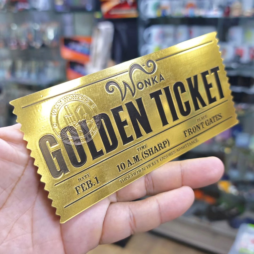 Golden Ticket Willy Wonka - alternate view