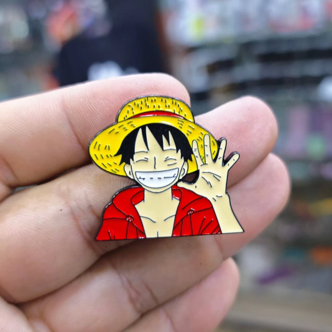 One Piece Luffy Pins - alternate view