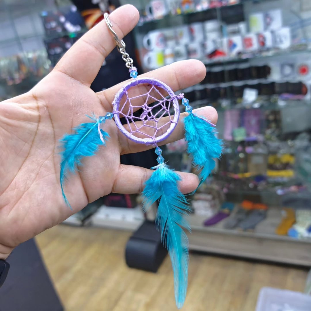 Dreamcatcher Keychain - alternate view