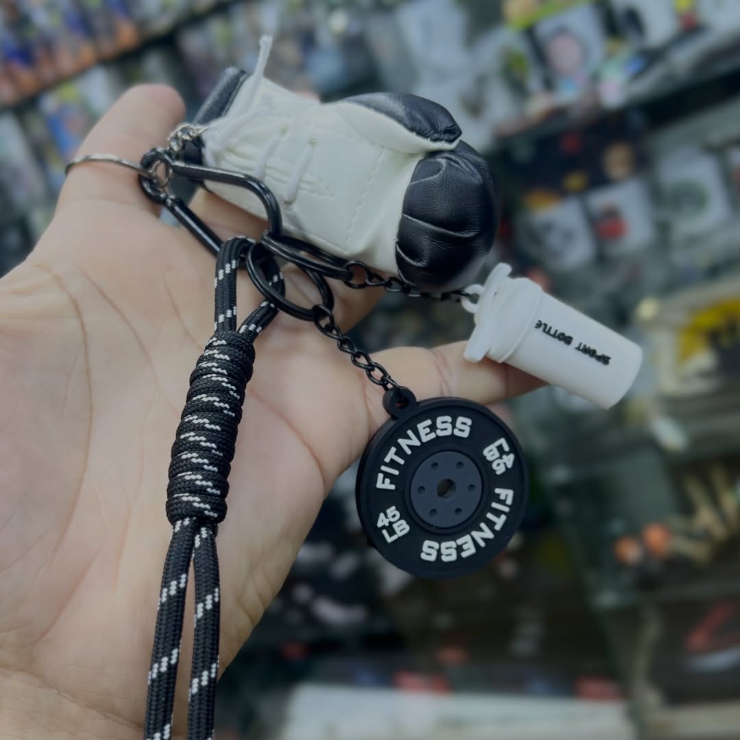 Boxing Keychain - alternate view