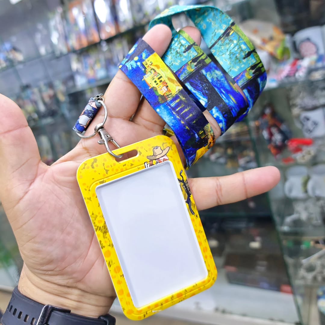 Van Gogh Badge Holder - alternate view