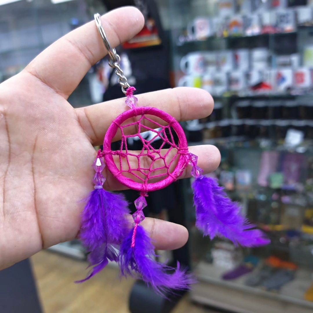 Dreamcatcher Keychain - alternate view