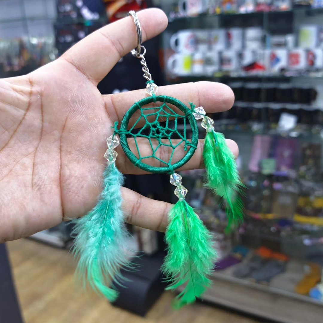 Dreamcatcher Keychain - alternate view