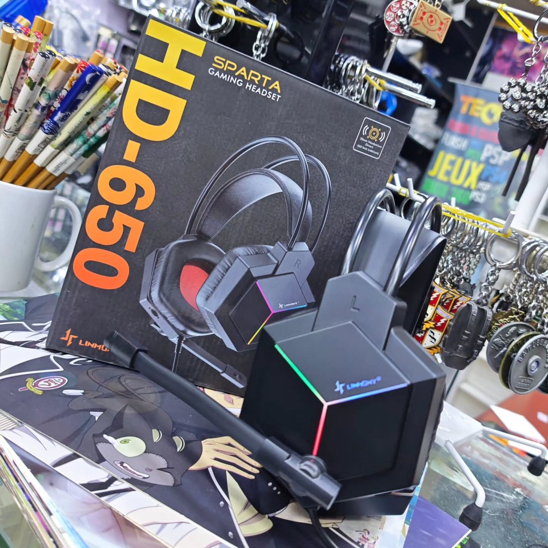 Sparta HD650 USB Gaming Headset - alternate view
