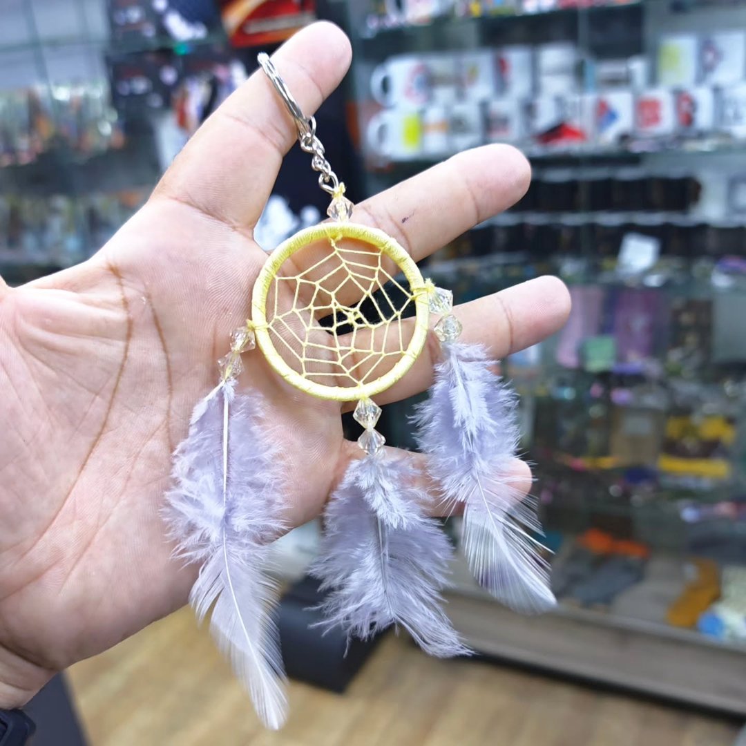 Dreamcatcher Keychain - alternate view