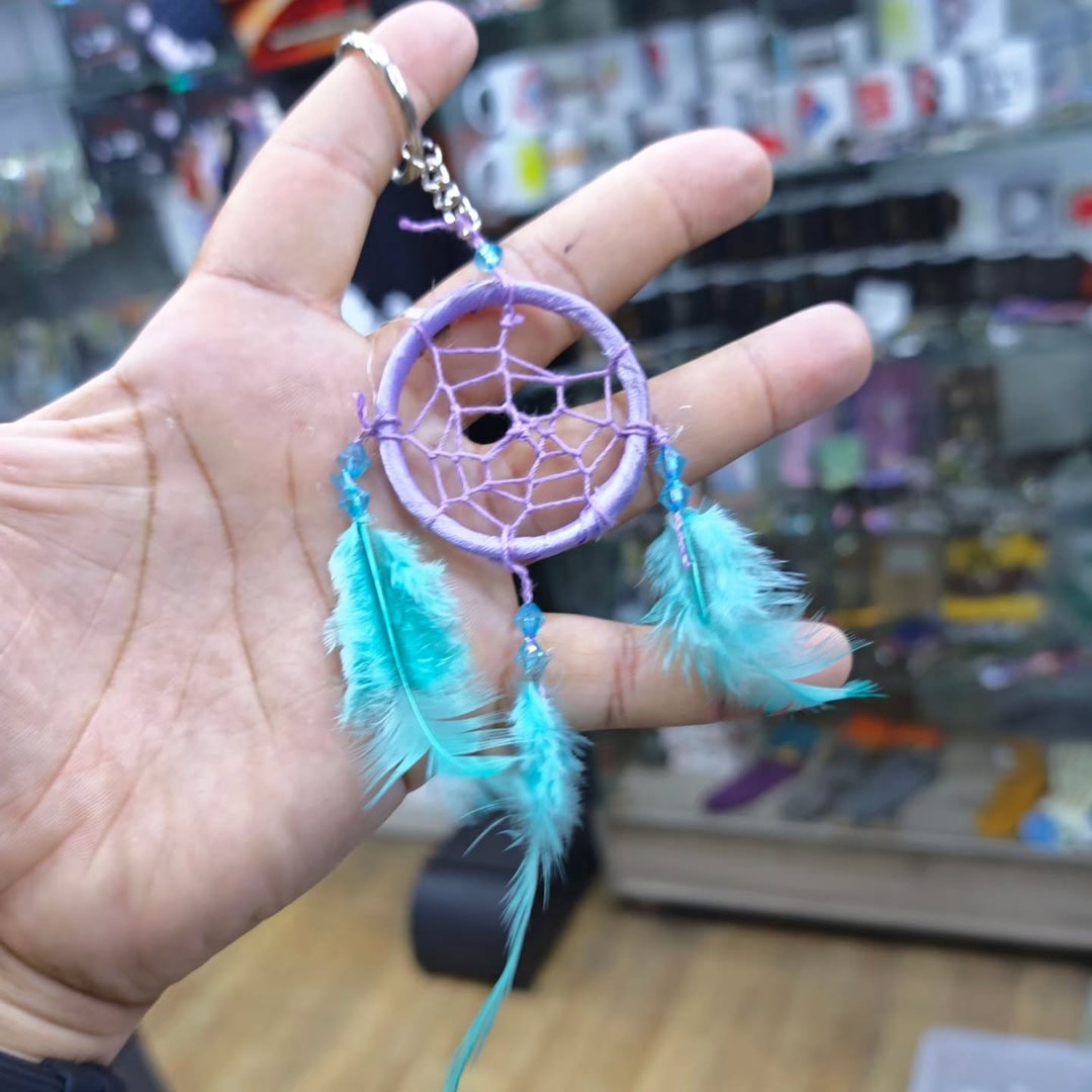 Dreamcatcher Keychain - alternate view