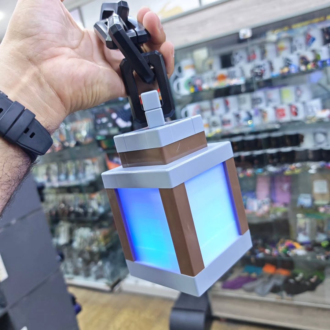Minecraft Suspended Lamp - alternate view