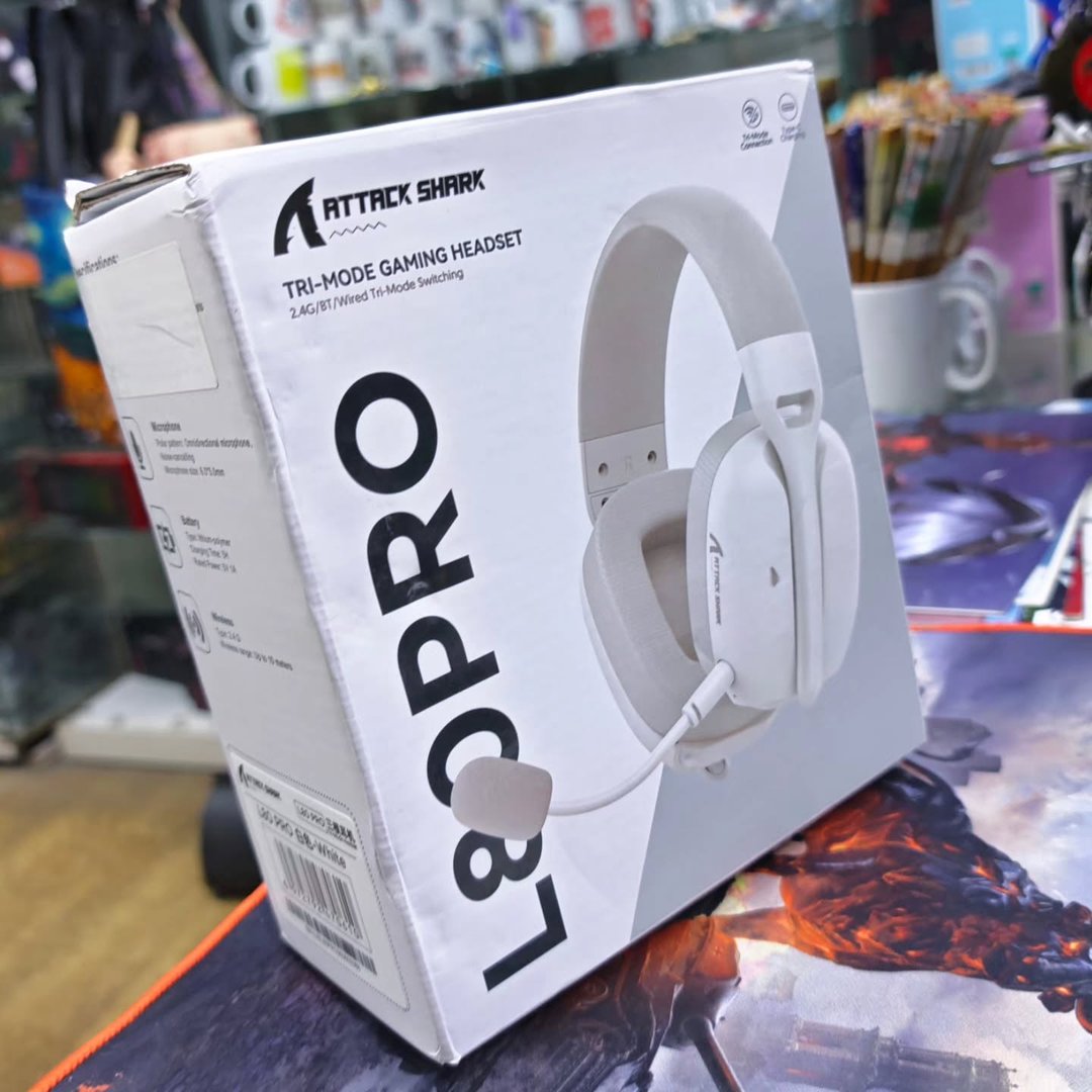 Attack Shark L80 Pro Wireless Headset - alternate view