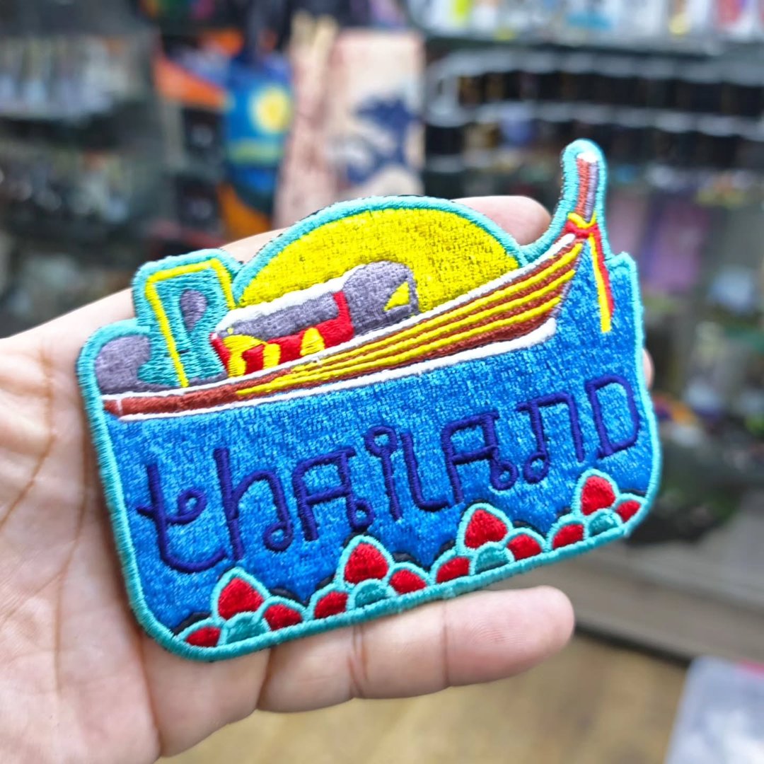 Embroidered Patch Thailand 85 x  115 MM - alternate view
