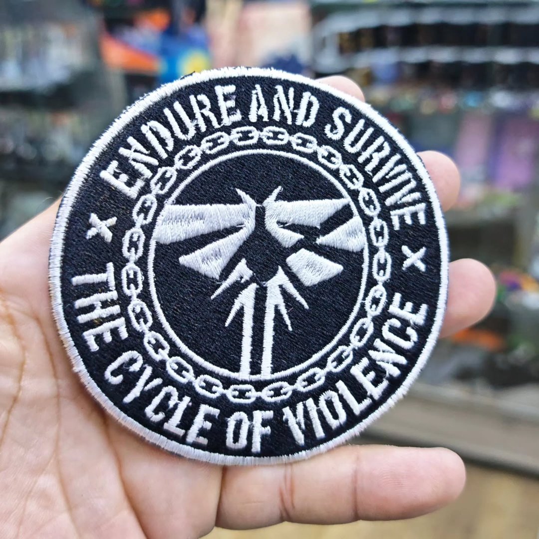 Embroidered Patch The Last Of Us 95 x 95 MM - alternate view
