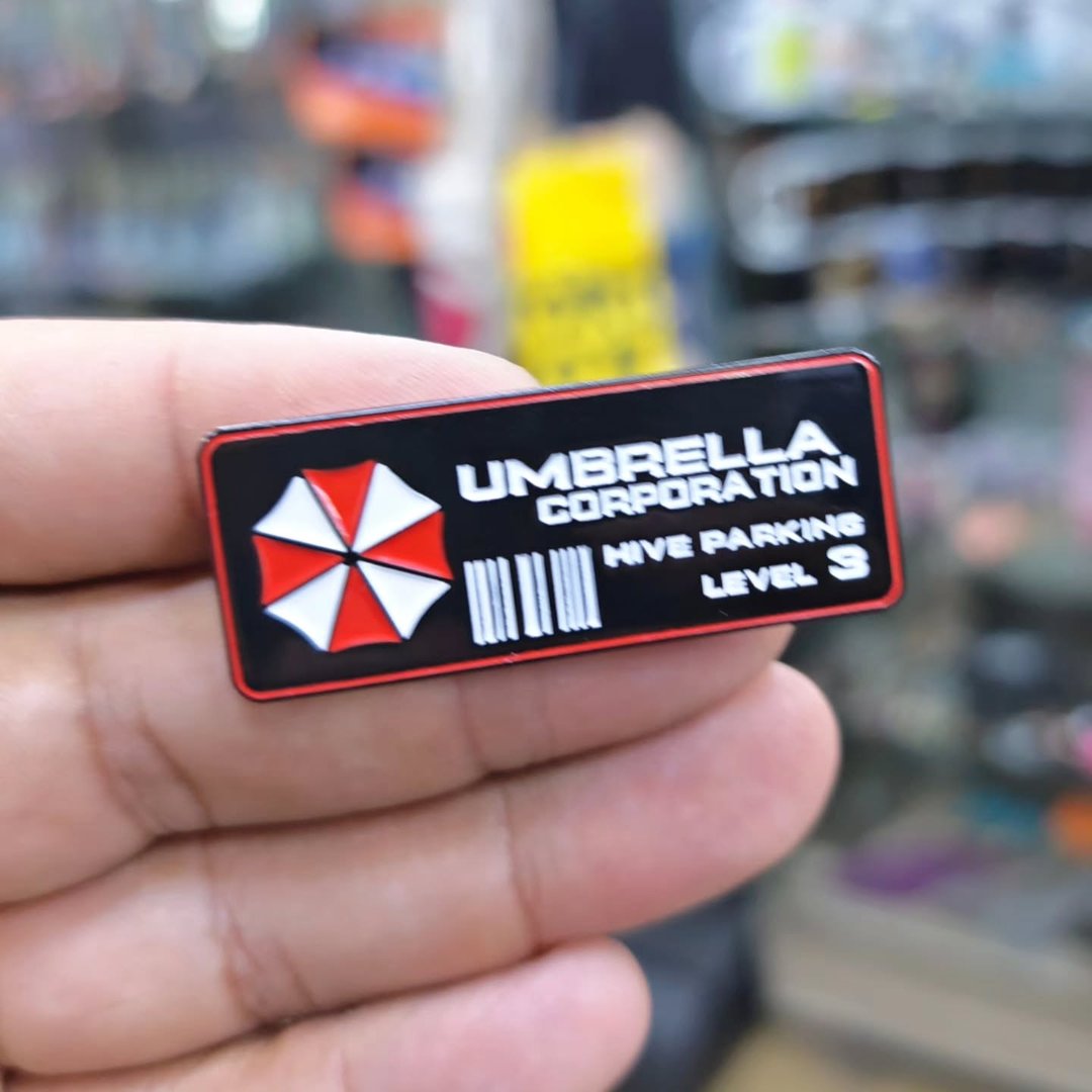 Umbrella Resident Evil Pins - alternate view