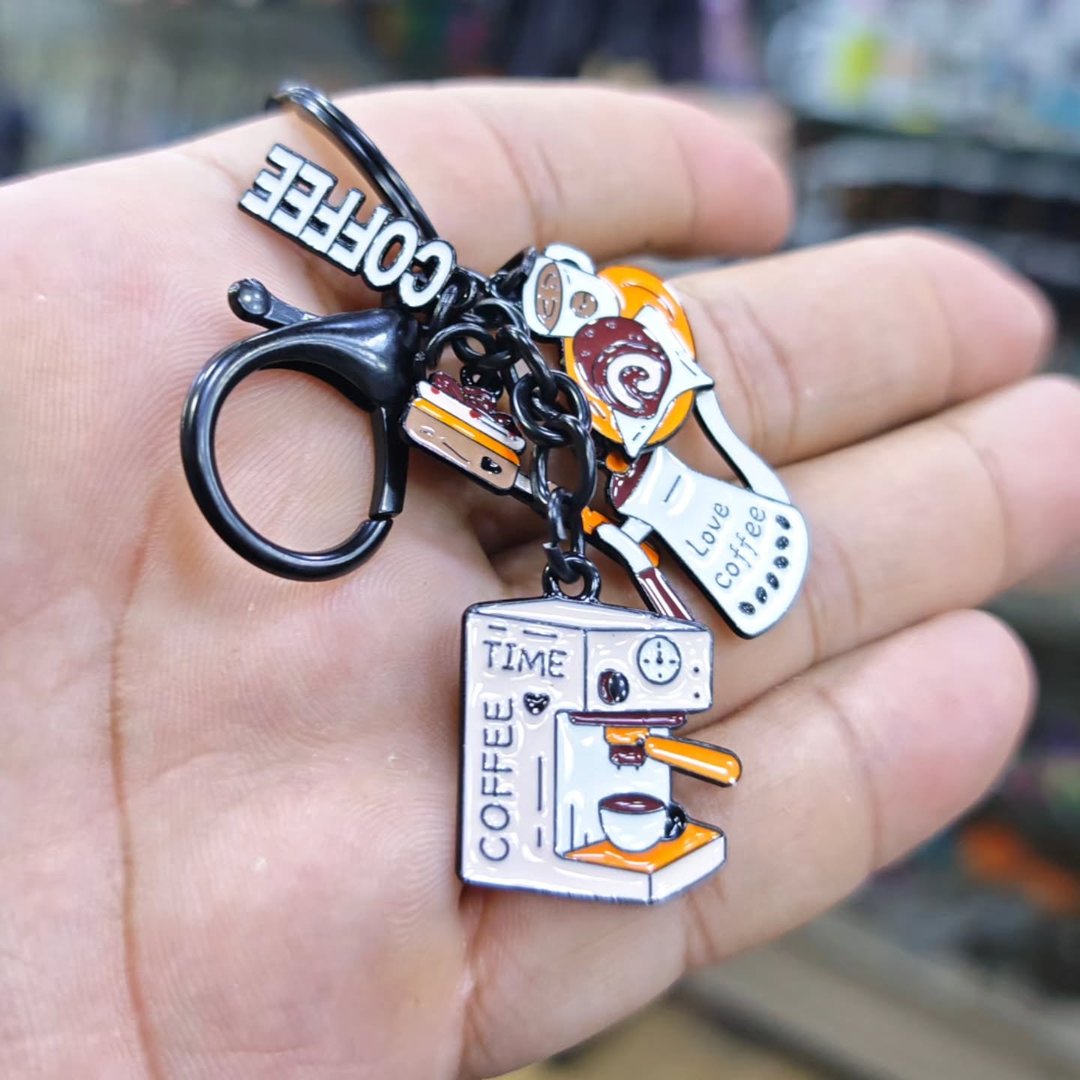 Coffee Keychain - alternate view