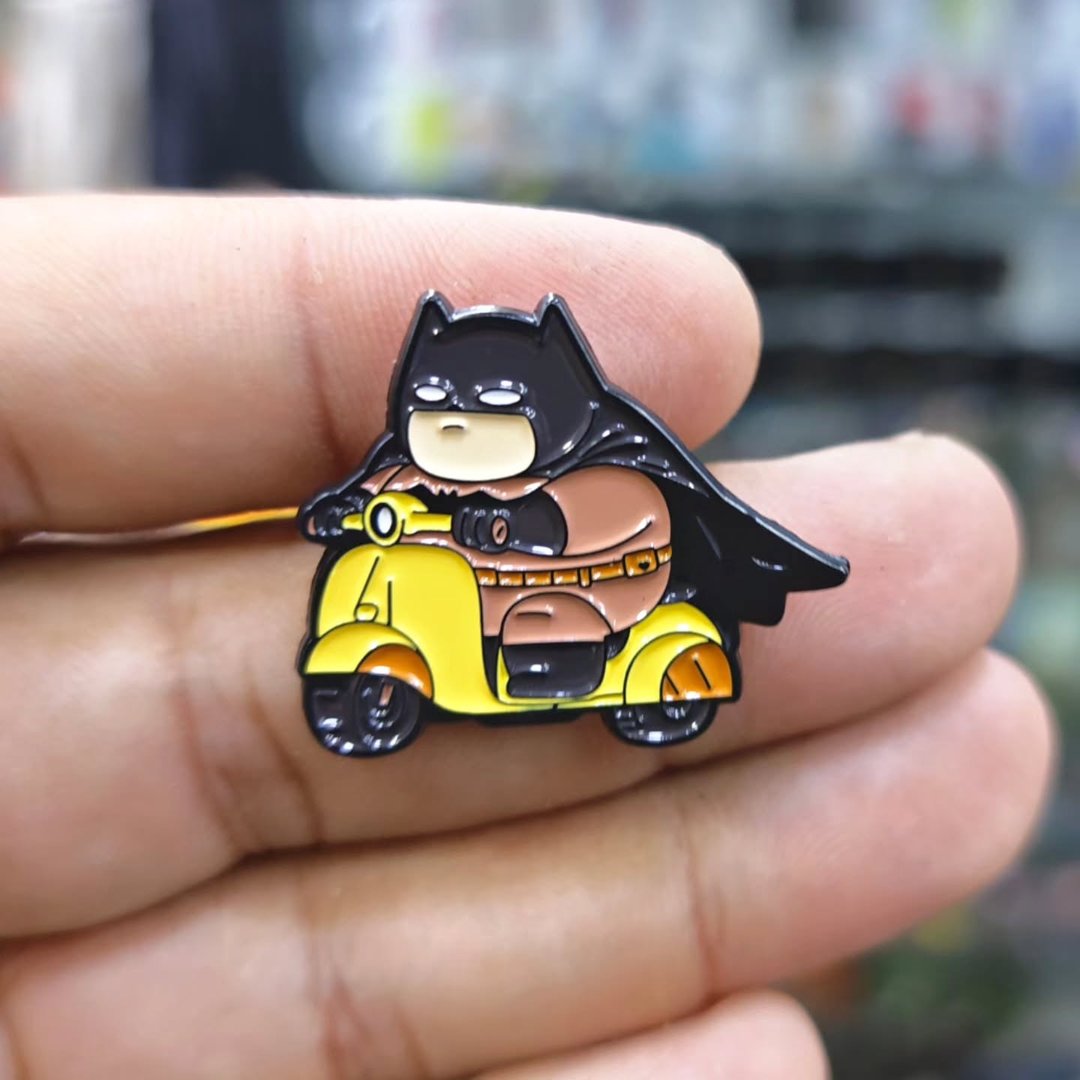 Batman Pins - alternate view