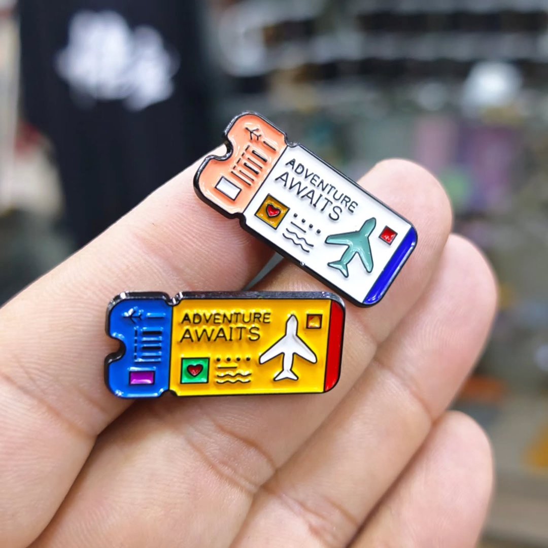 Passport Travel Pins - alternate view