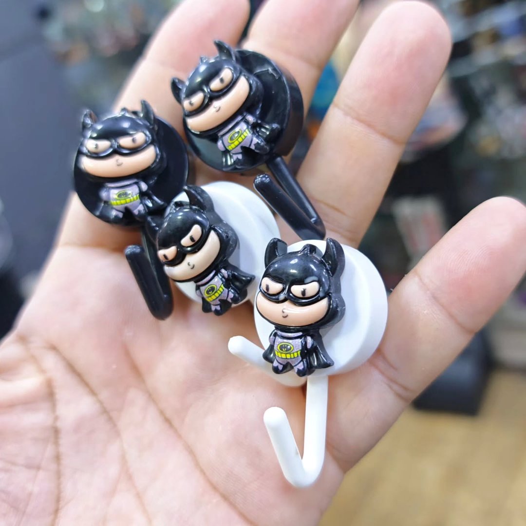 Batman Wall Hooks - alternate view