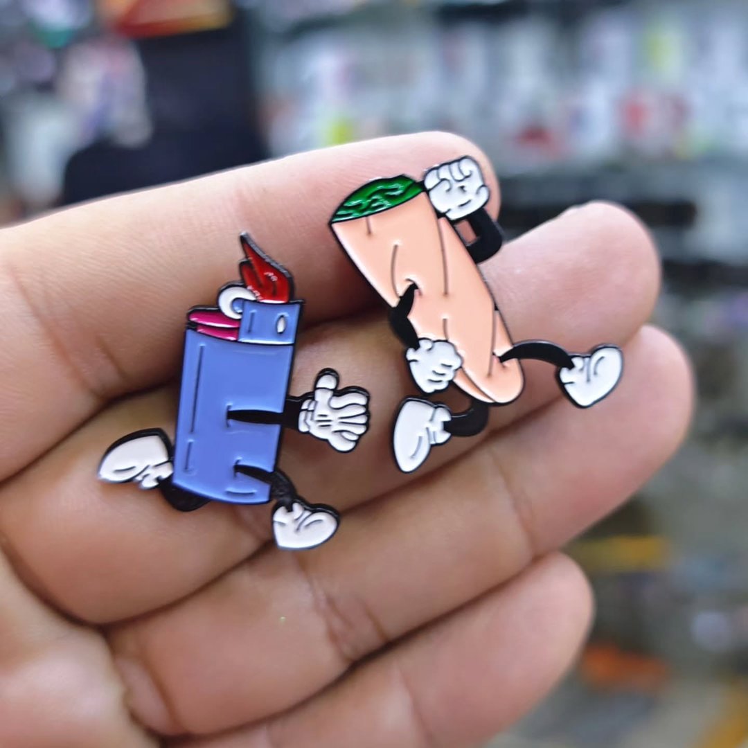Smoking Pins - alternate view