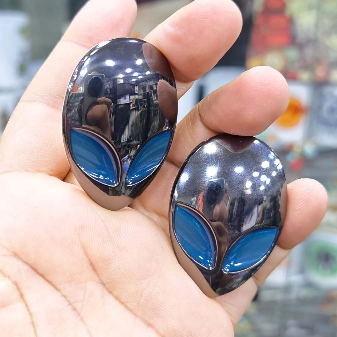 Alien Aluminum Stickers - alternate view