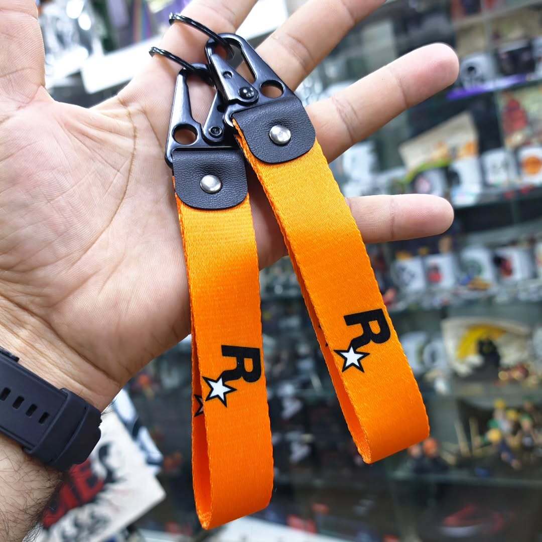 Rockstar GTA Keychain - alternate view