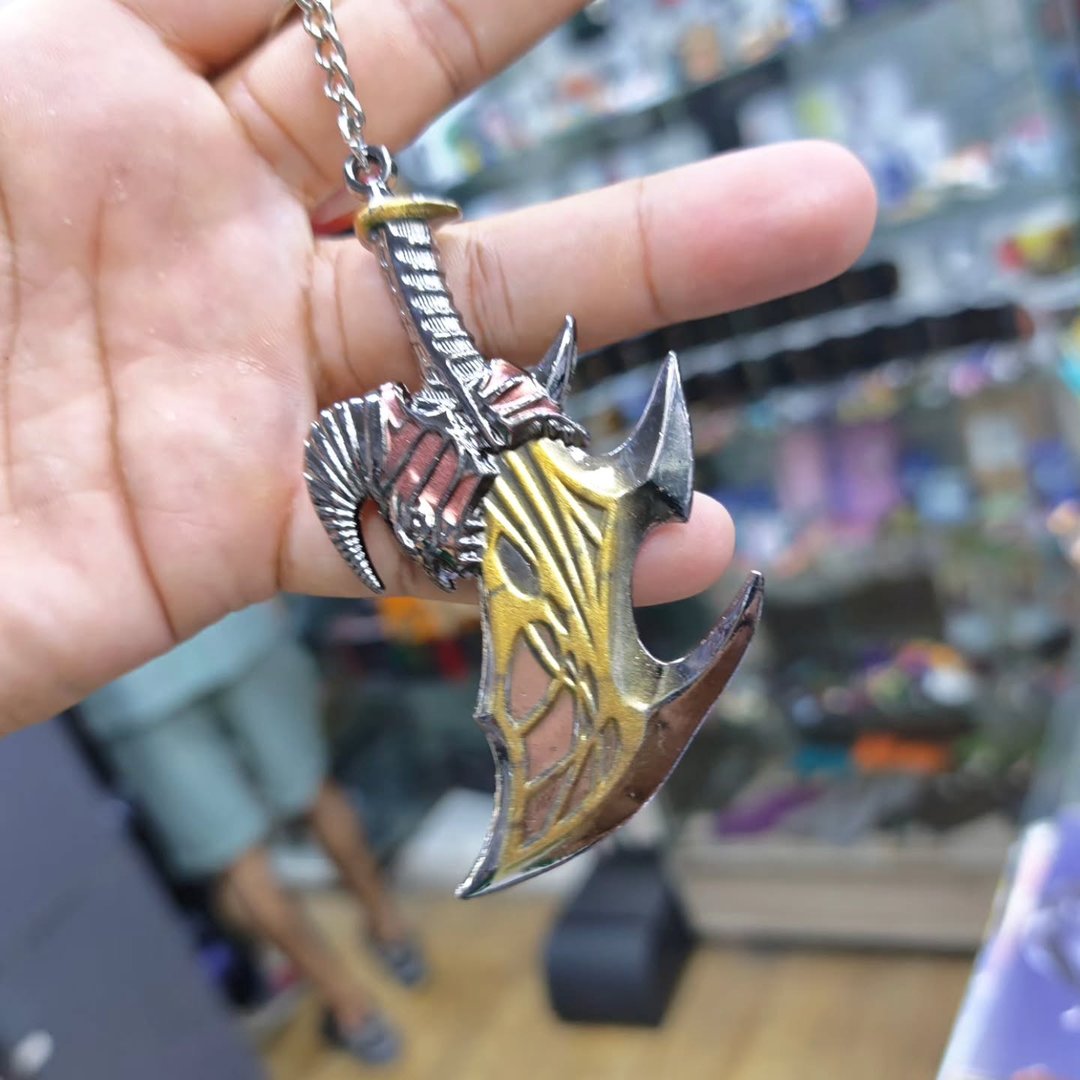 God Of War Keychain - alternate view