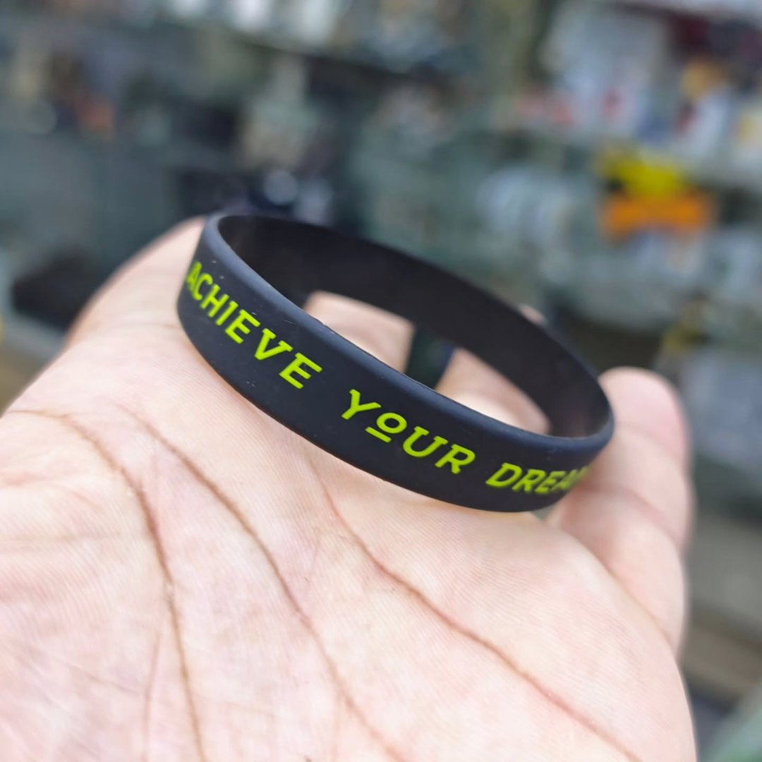 Achieve Your Dreams Silicone Bracelet - alternate view