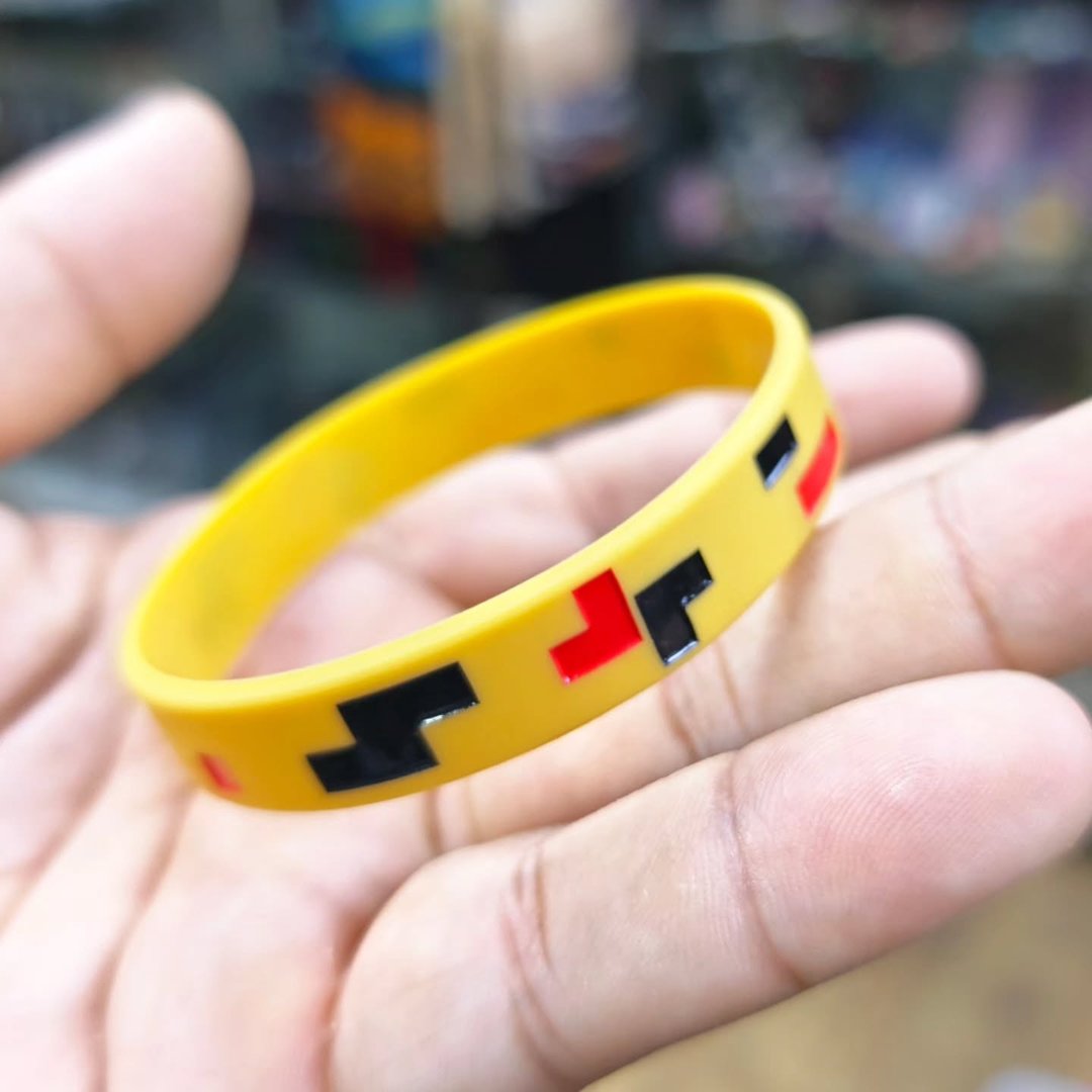 Tetris Silicone Bracelet - alternate view