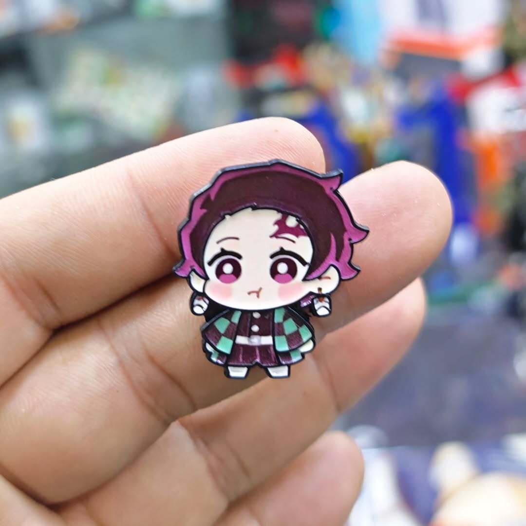 Demon Slayer Tanjiro Pins - alternate view