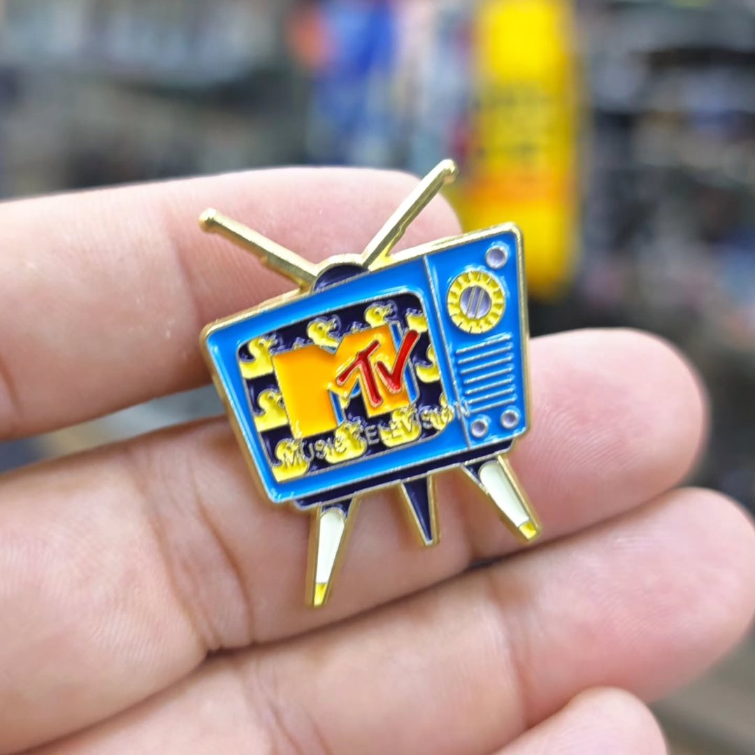 Television Pins - alternate view