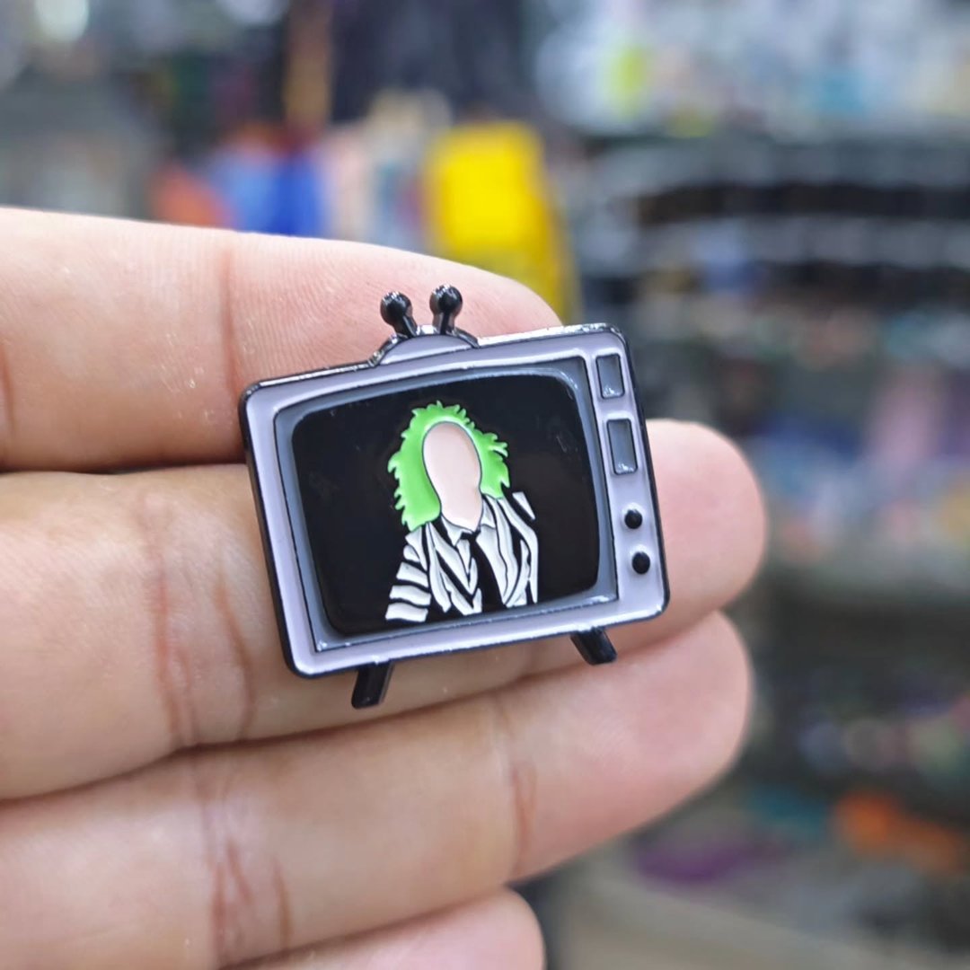 Television Pins - alternate view