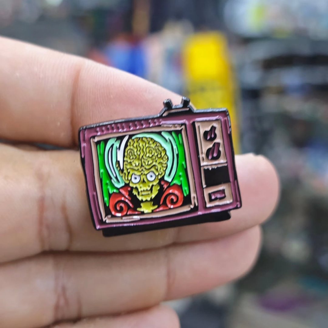 Television Pins - alternate view