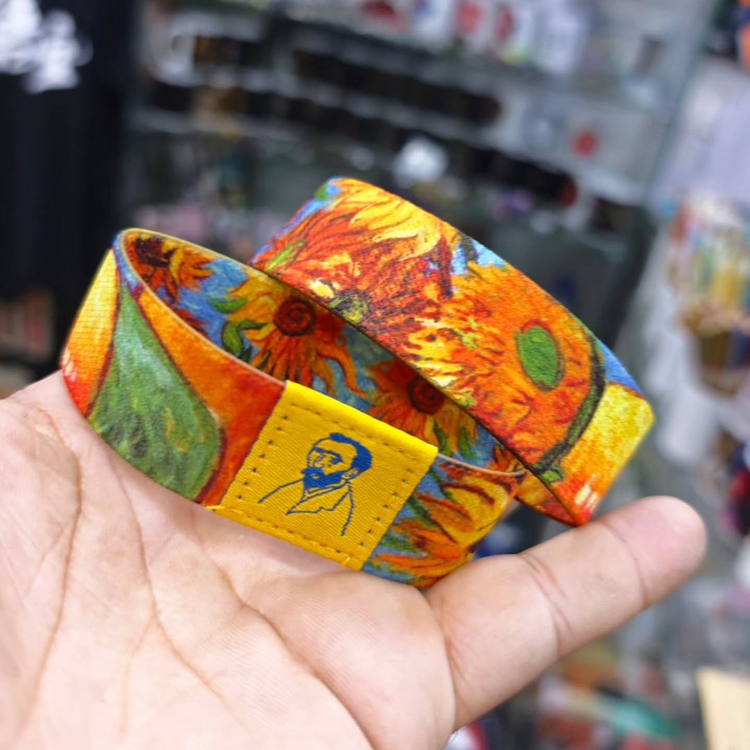 Van Gogh Sunflower Bracelet - alternate view