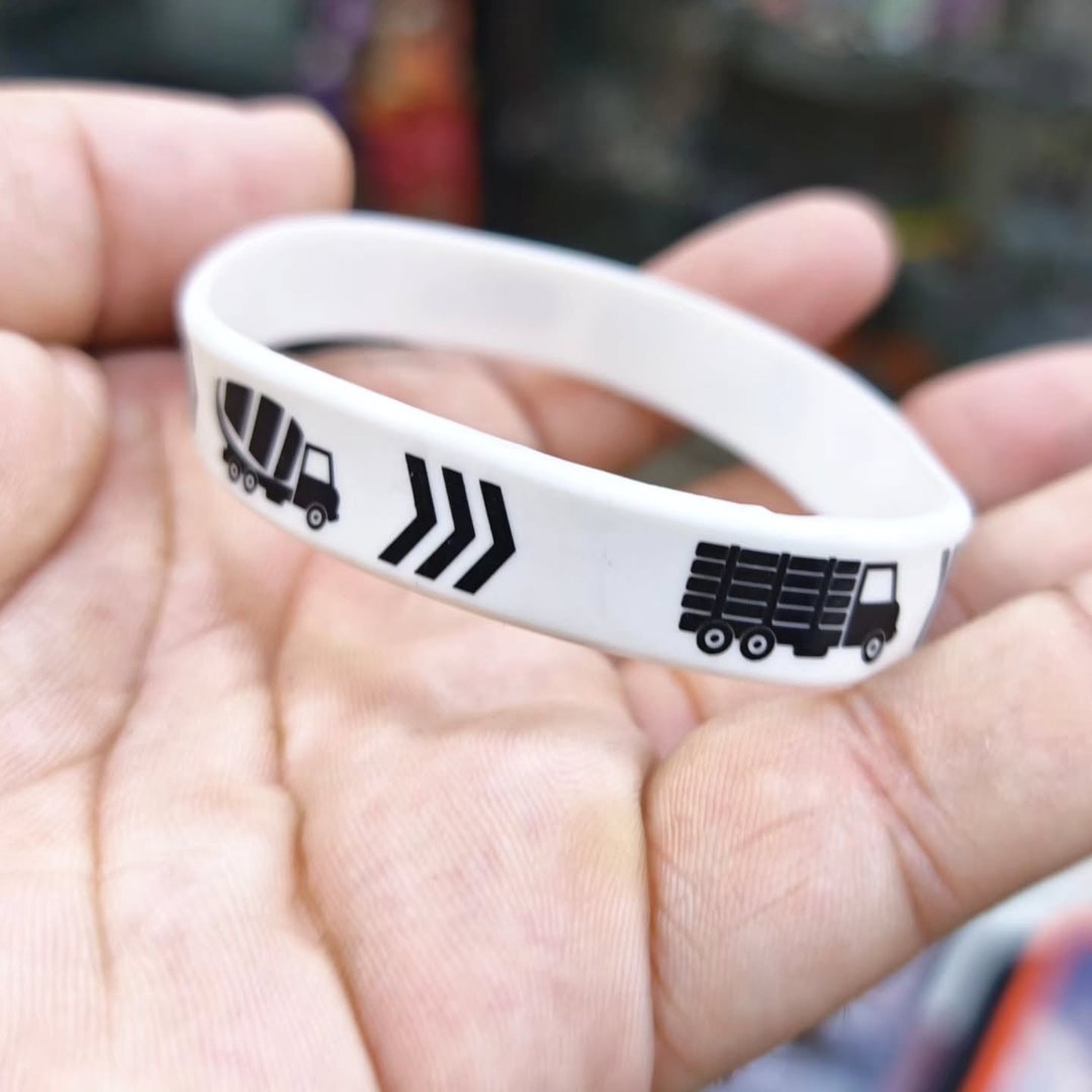 Dig In Construction Silicone Bracelet - alternate view