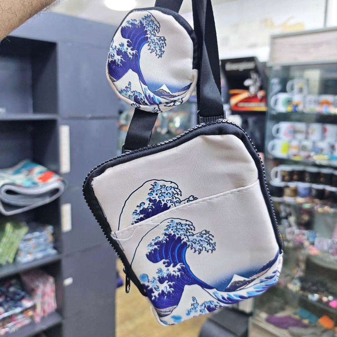 The Great Wave Handbag - alternate view