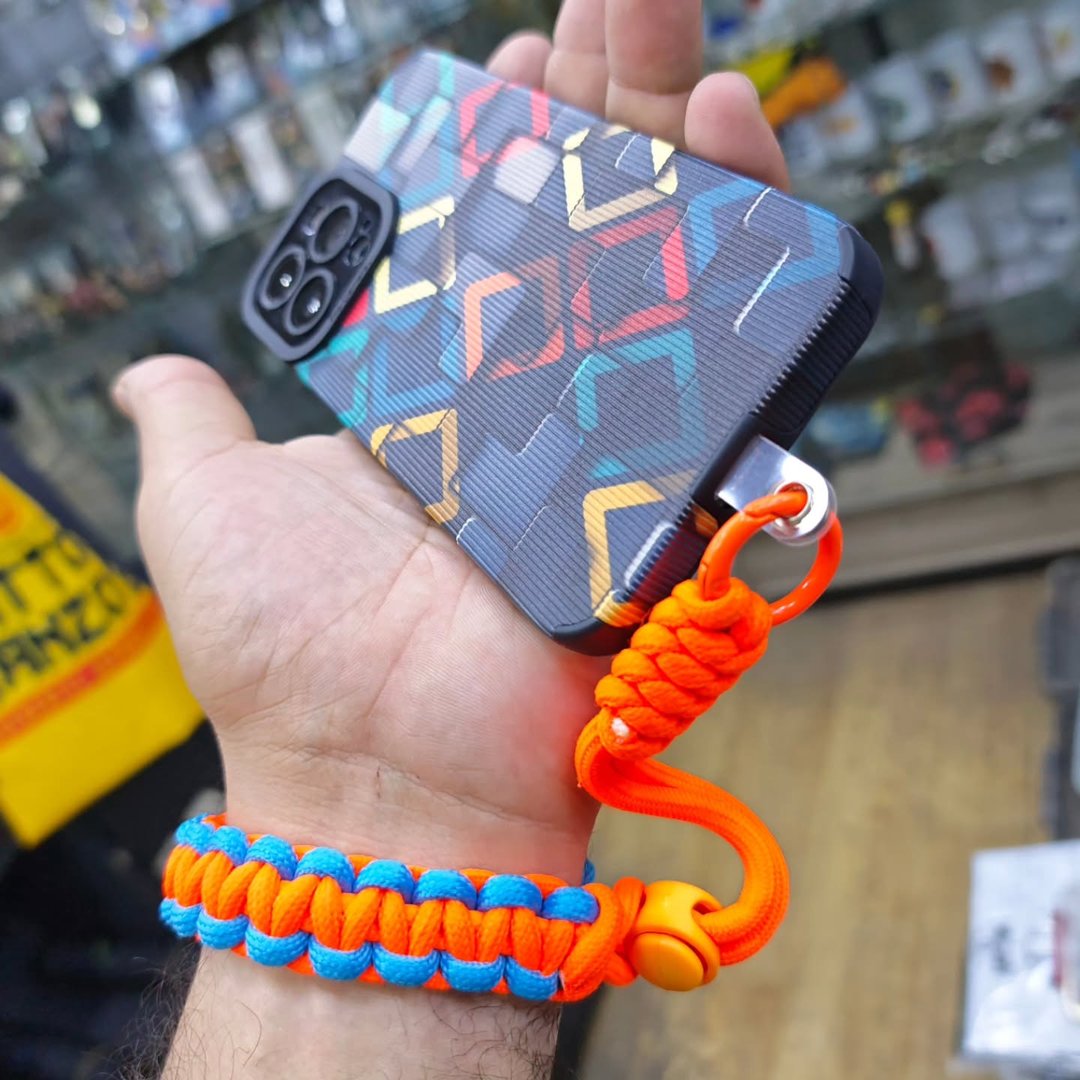 Paracord Bracelet Smartphone Attachment - alternate view