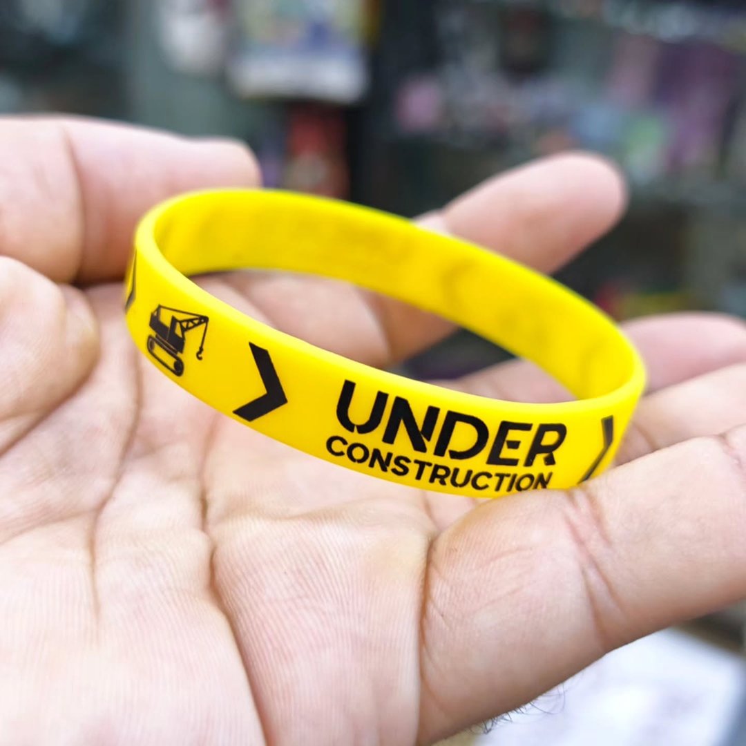 Dig In Construction Silicone Bracelet - alternate view