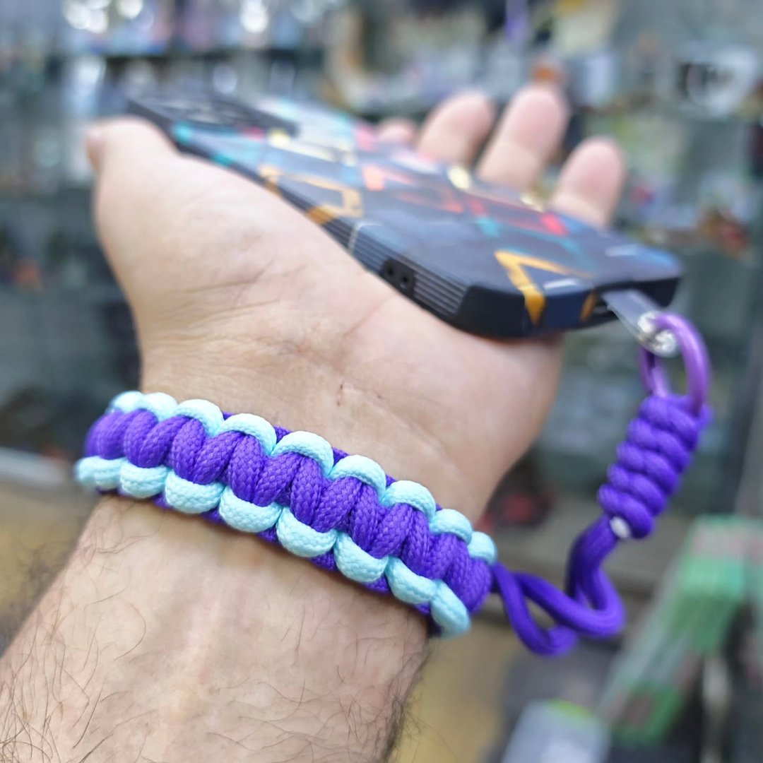 Paracord Bracelet Smartphone Attachment - alternate view