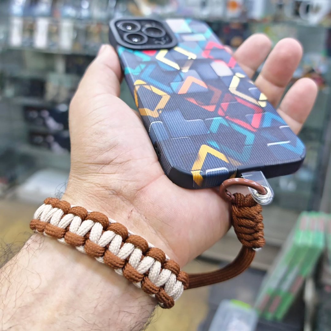 Paracord Bracelet Smartphone Attachment - alternate view