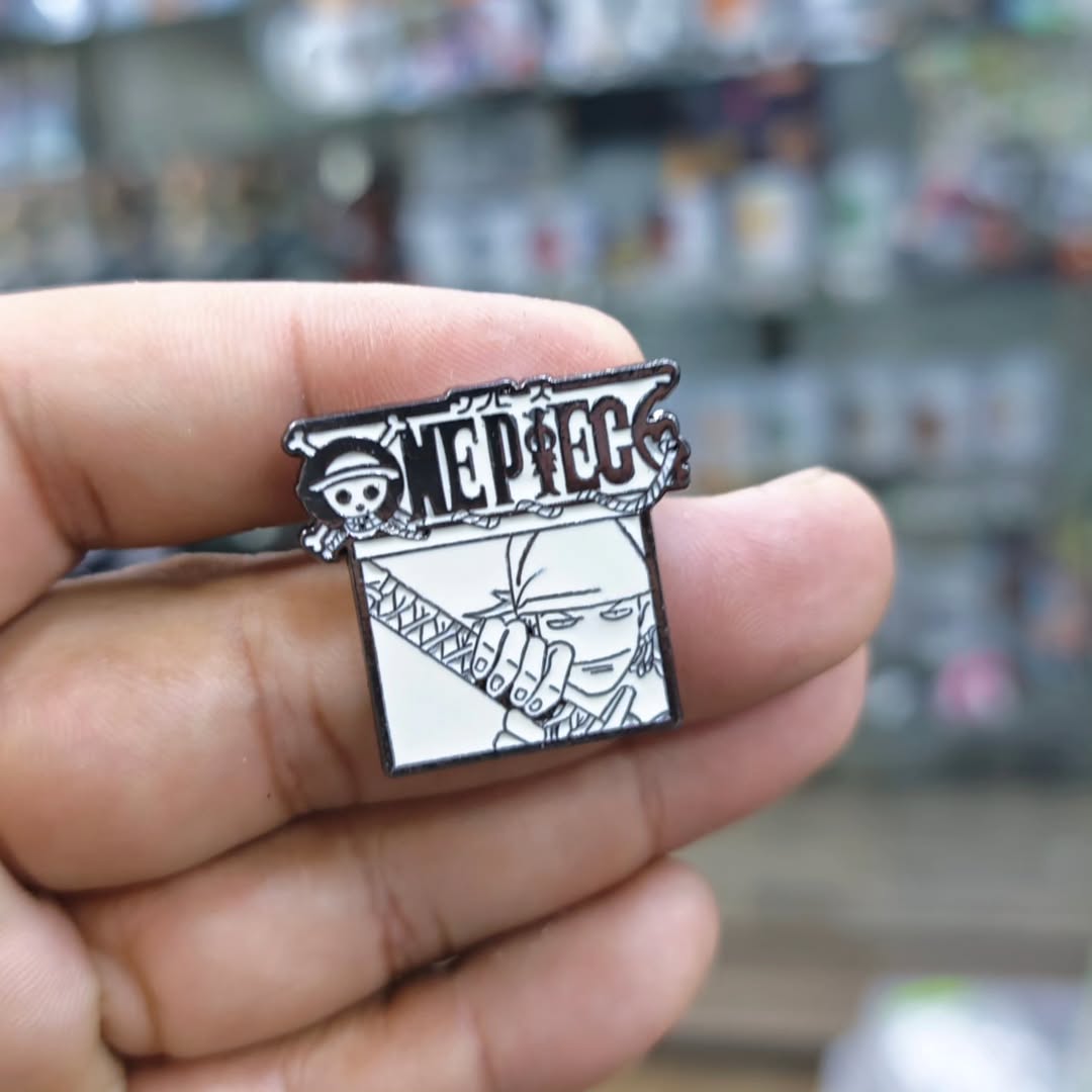 One Piece Zoro Pins - alternate view
