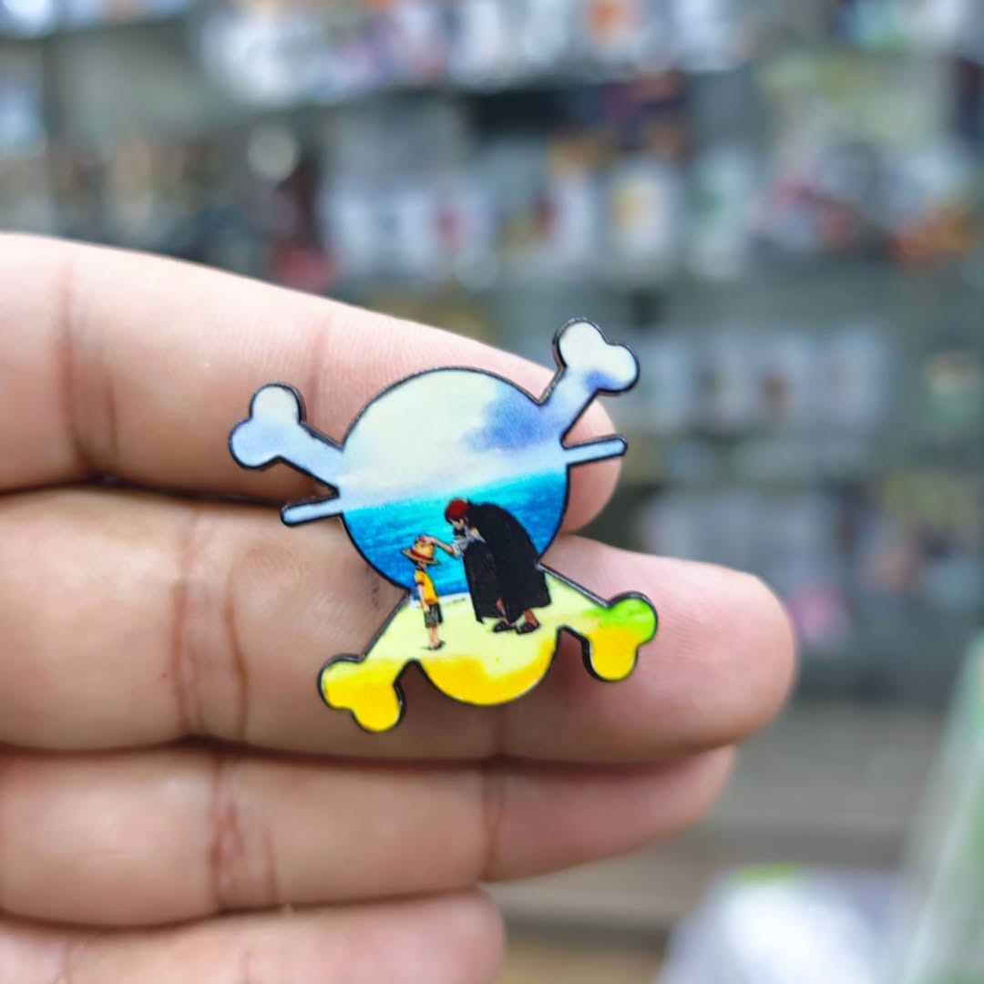 One Piece Pins - alternate view