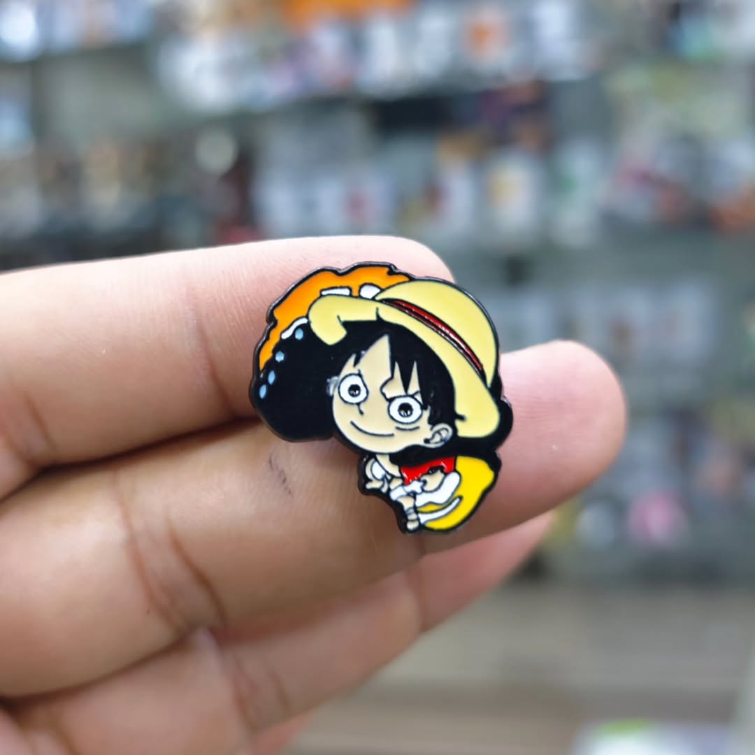 One Piece Luffy Pins - alternate view