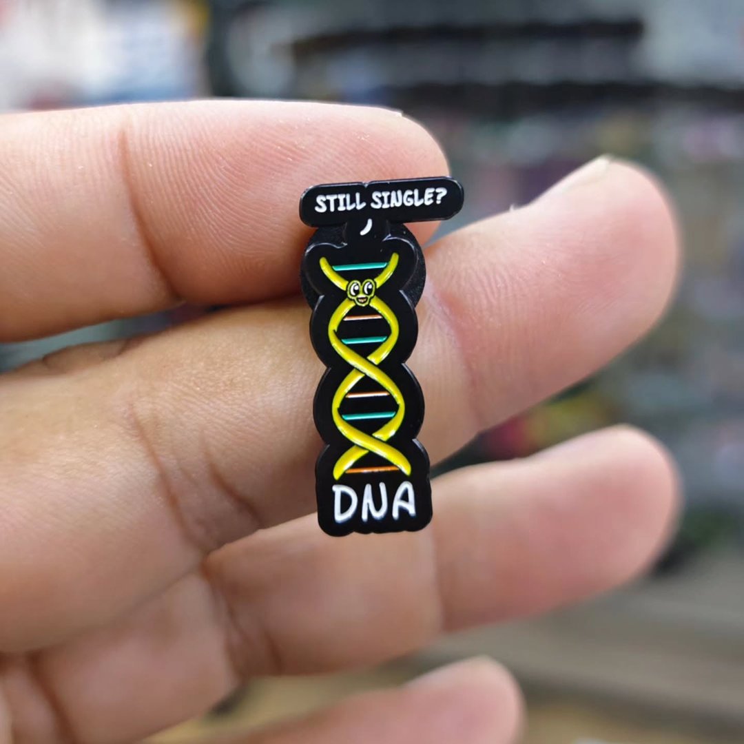 Science DNA Pins - alternate view