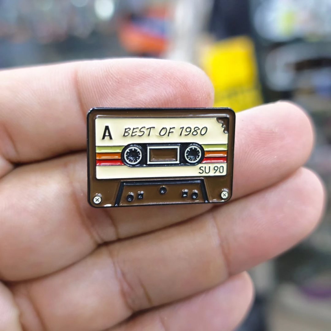 Best Of 1980 Cassete Pins - alternate view