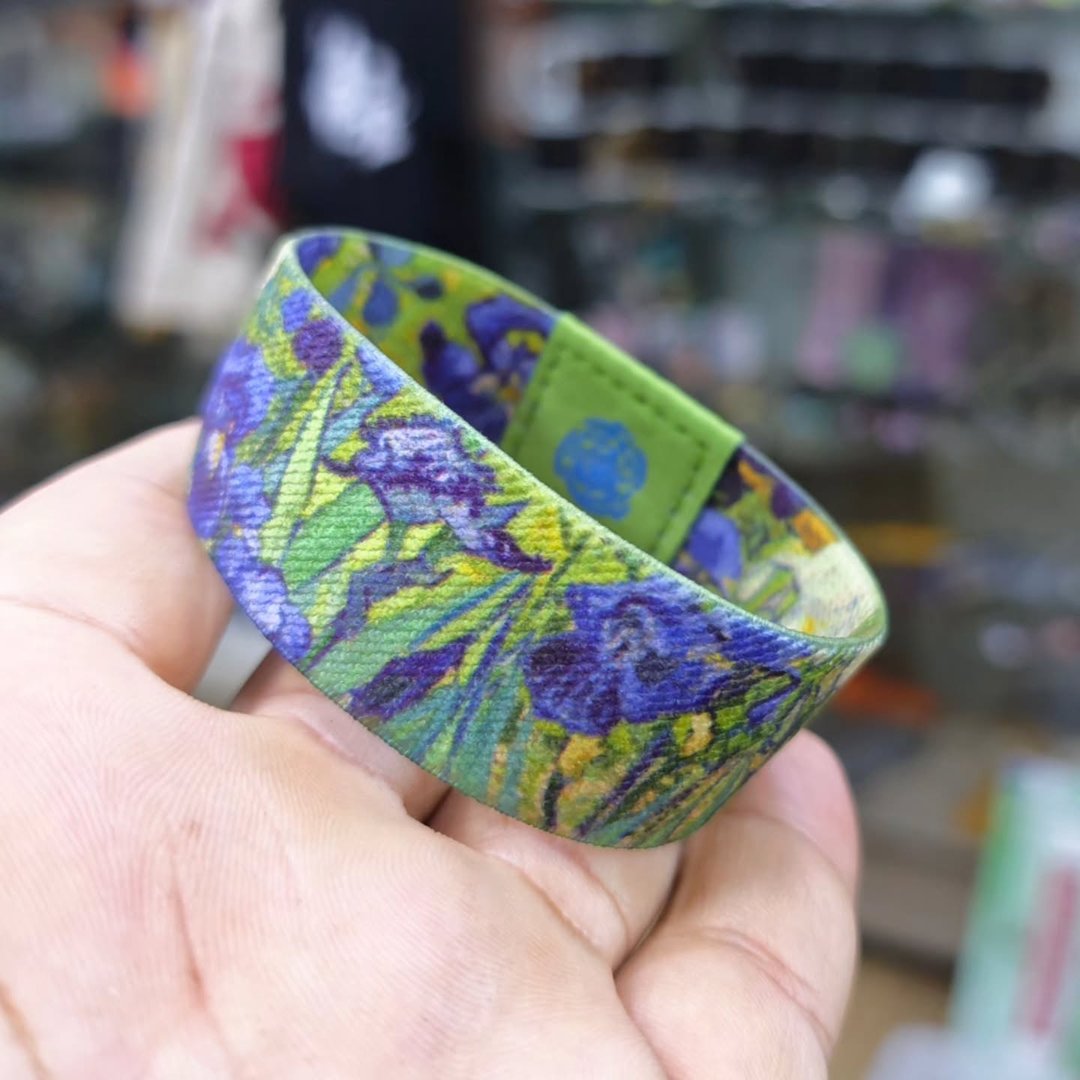 Van Gogh Iris Bracelet - alternate view