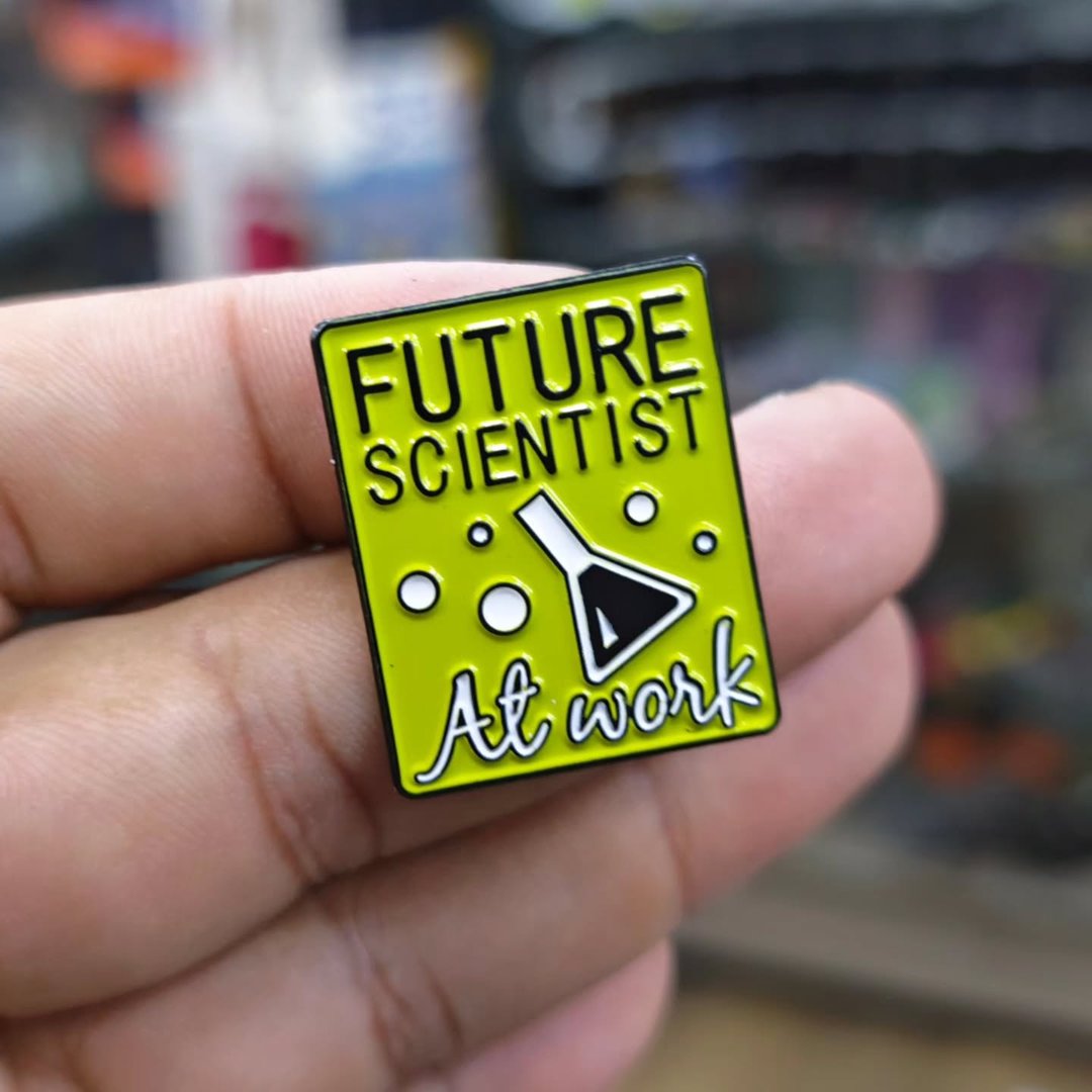 Science Future Scientist Pins - alternate view