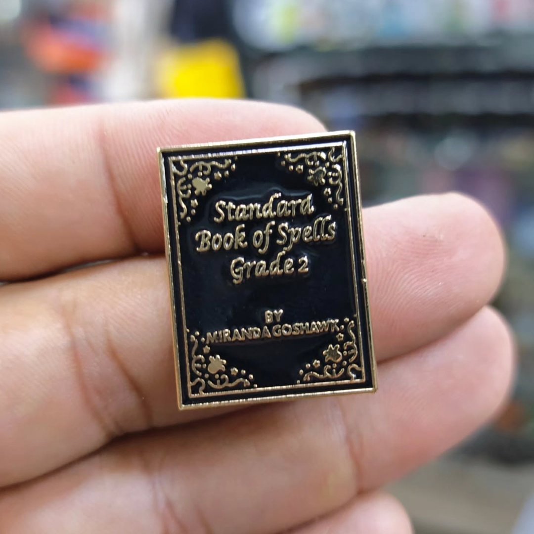 Standard Book Of Spells Pins - alternate view