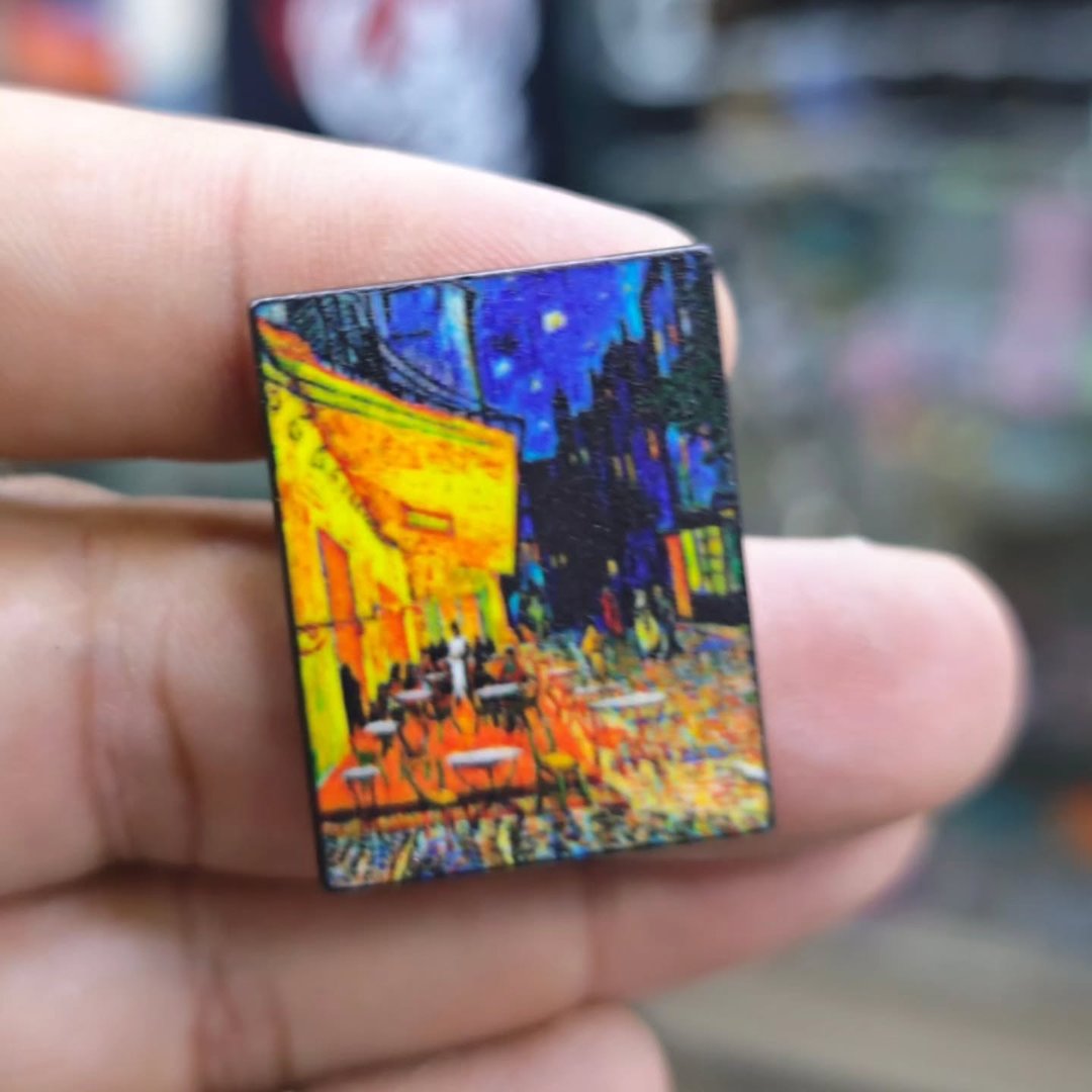 Van Gogh Pins - alternate view