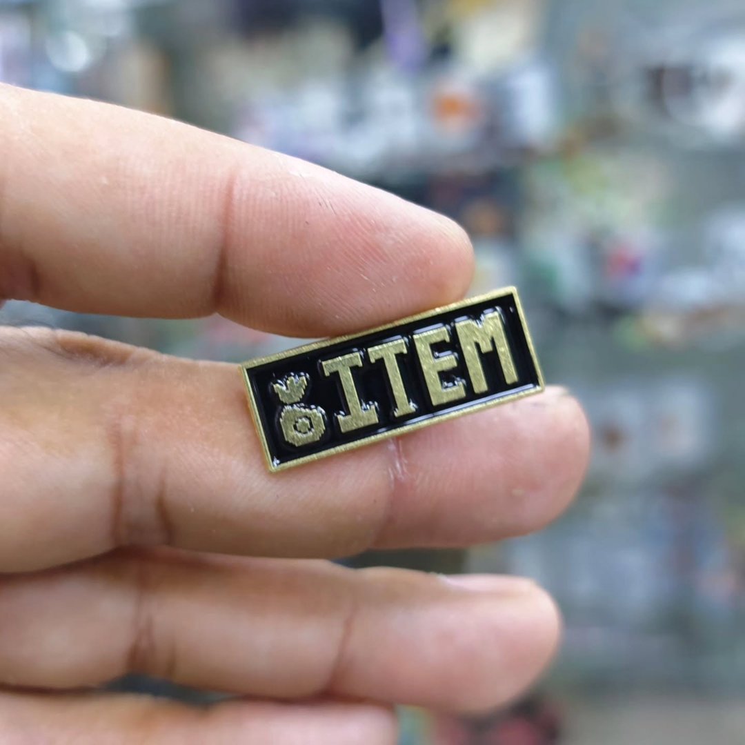 Gaming Item Pins - alternate view
